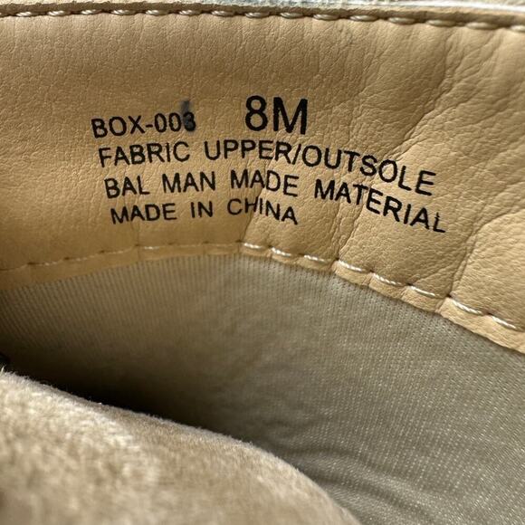 Chinese Laundry Size 8 Beige Tan Faux Suede Lace-Up Fall Moto Military Bootie - Picture 8 of 14